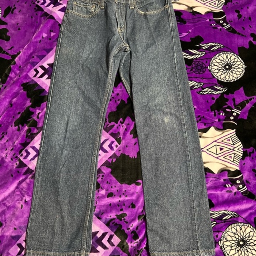 Levi’s 514 Men's Classic Blue Jeans